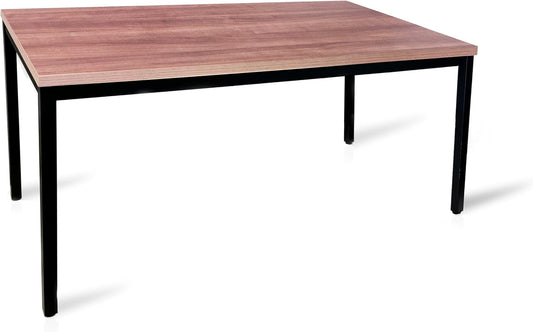 Modern 48 Inch Computer Desk for Home Office - Sleek and Sturdy, Ideal for Work and Study, Multi-Purpose Table for Writing, Dining, and Workstation, Suitable for Office and Home Office Use