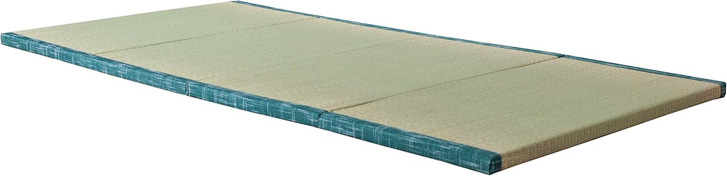 MustMat Tatami Futon Mattress Foldable Tatami Mat Twin Japanese Floor Mattress Rush Grass Floor Bed 35.4"x78.7"x1.2"(1 Piece)