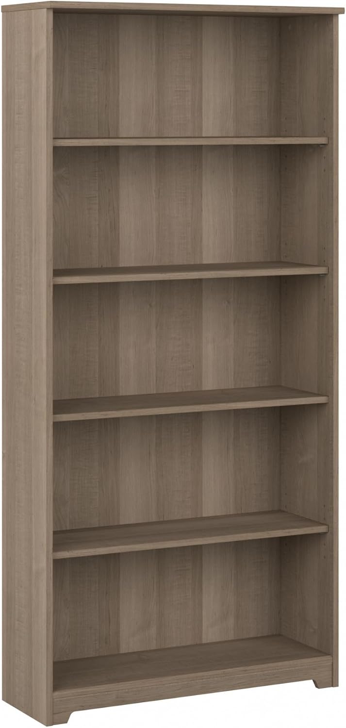 Bush Furniture Somerset 60W Office Desk with Drawers in Sand Oak