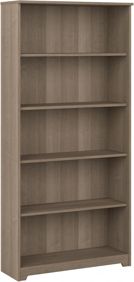 Bush Furniture Somerset 60W Office Desk with Drawers in Sand Oak