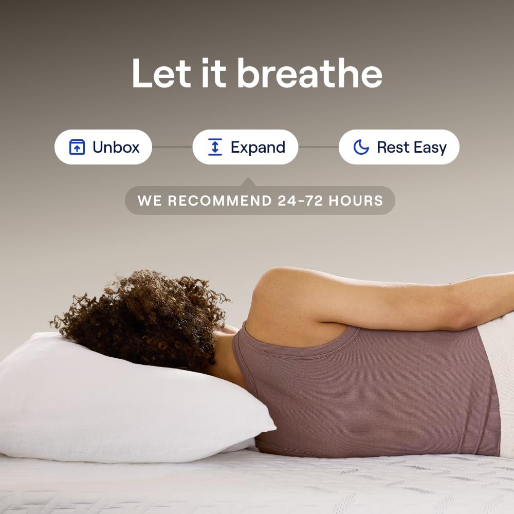 Nectar Ultra 15“ Queen Mattress - Medium Firm - Cooling Fibers & Temperature Regulating Material - 4” Pressure Relief Layer - Zoned Ergonomic Support Layer - 365-Night Mattress Trial