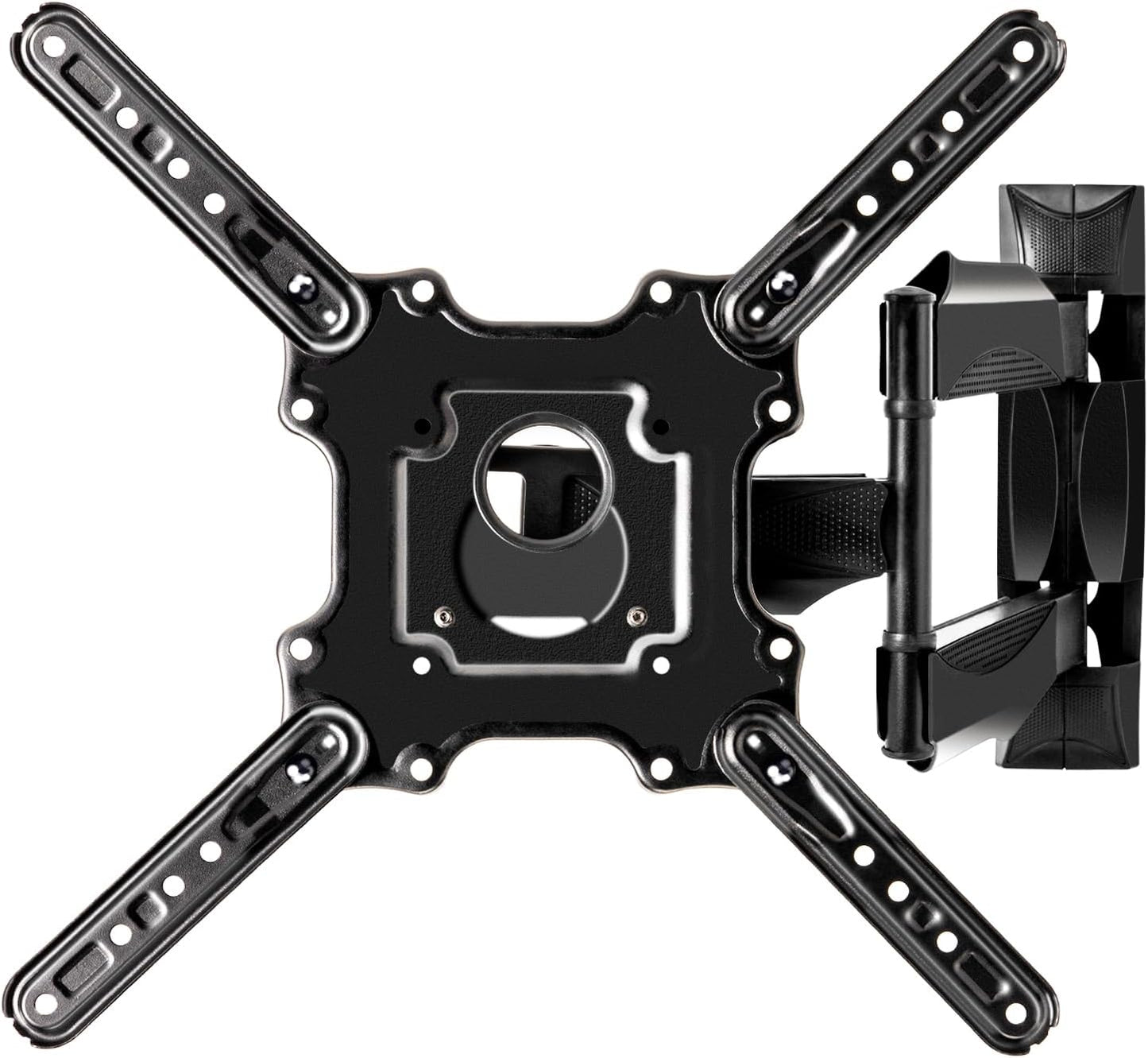 Full Motion Wall Mount for 32-60 Inch Screens, Swivel, Tilt & Extend, Articulating Mount Bracket for LED LCD OLED 4K Displays Up to 77 lbs, VESA 400x400, Space-Saving Adjustable Wall Mount