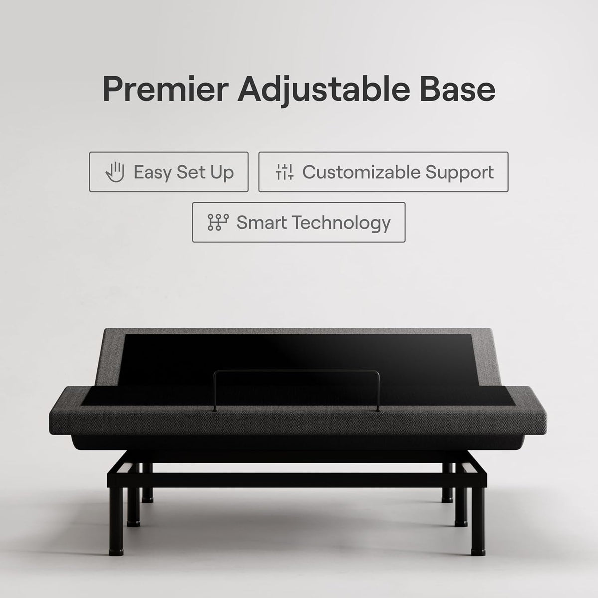 Nectar Ultra Full Adjustable Base & 15” Mattress - Head & Foot Incline - Medium Firm Memory Foam - Cooling Upgrade - 3 Massage Settings - 365-Night Mattress Trial
