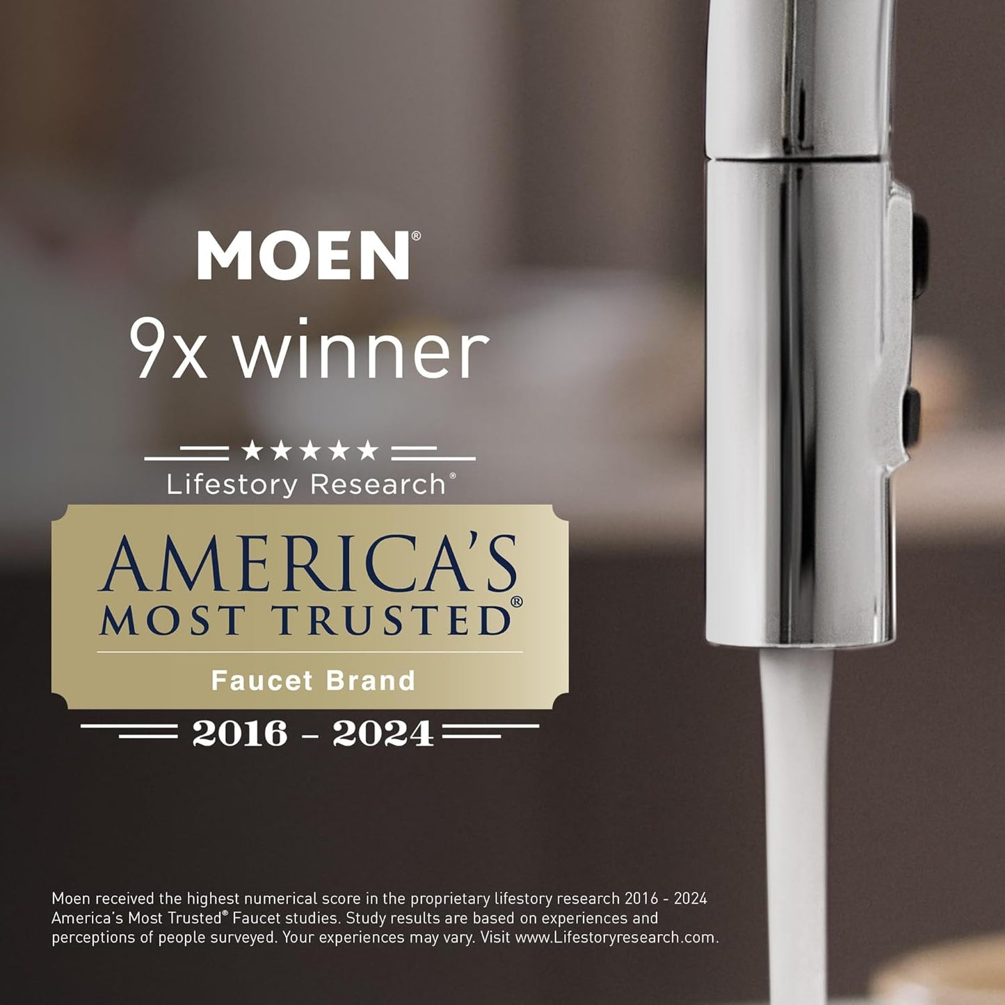 Moen DN0792BN Iso 22-Inch x 22-Inch Frameless Pivoting Bathroom Tilting Mirror, Brushed Nickel