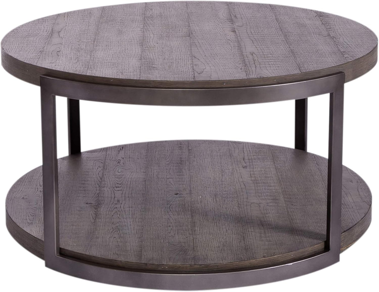 Modern View Round Cocktail Table