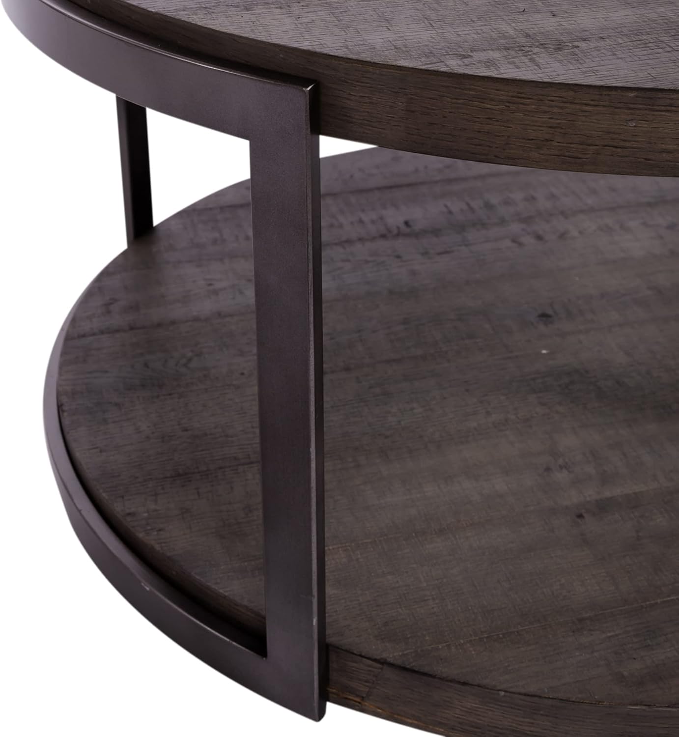 Modern View Round Cocktail Table