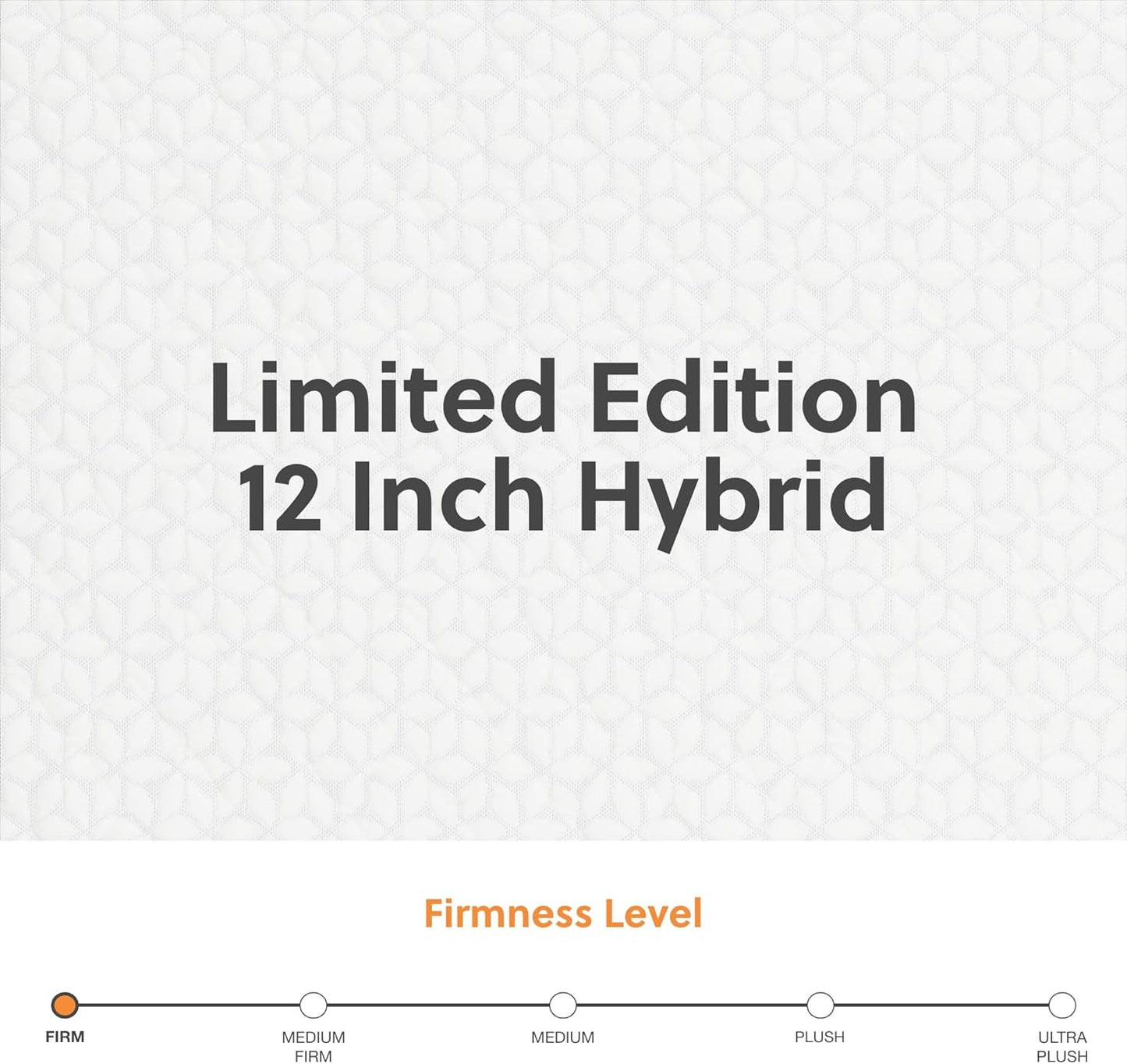 Signature Design by Ashley Limited Edition Firm 12 Inch Hybrid Mattress with Gel Memory Foam and Edge Support for Cool Sleep and Pressure Relief, Twin XL, Fiberglass Free, Mattress In A Box