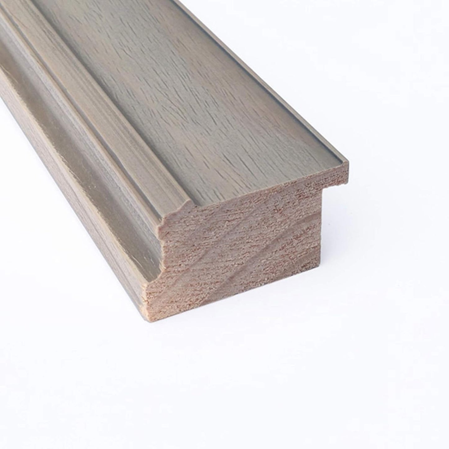 Amanti Art Grey Wall Mirror 26x32 Greywash Rectangle Bathroom Mirror for Wall Decor Living Room, Large Country Rustic Wood Frame, Hangs Horizonally and Vertically, Bathroom Decor, Beveled Edge