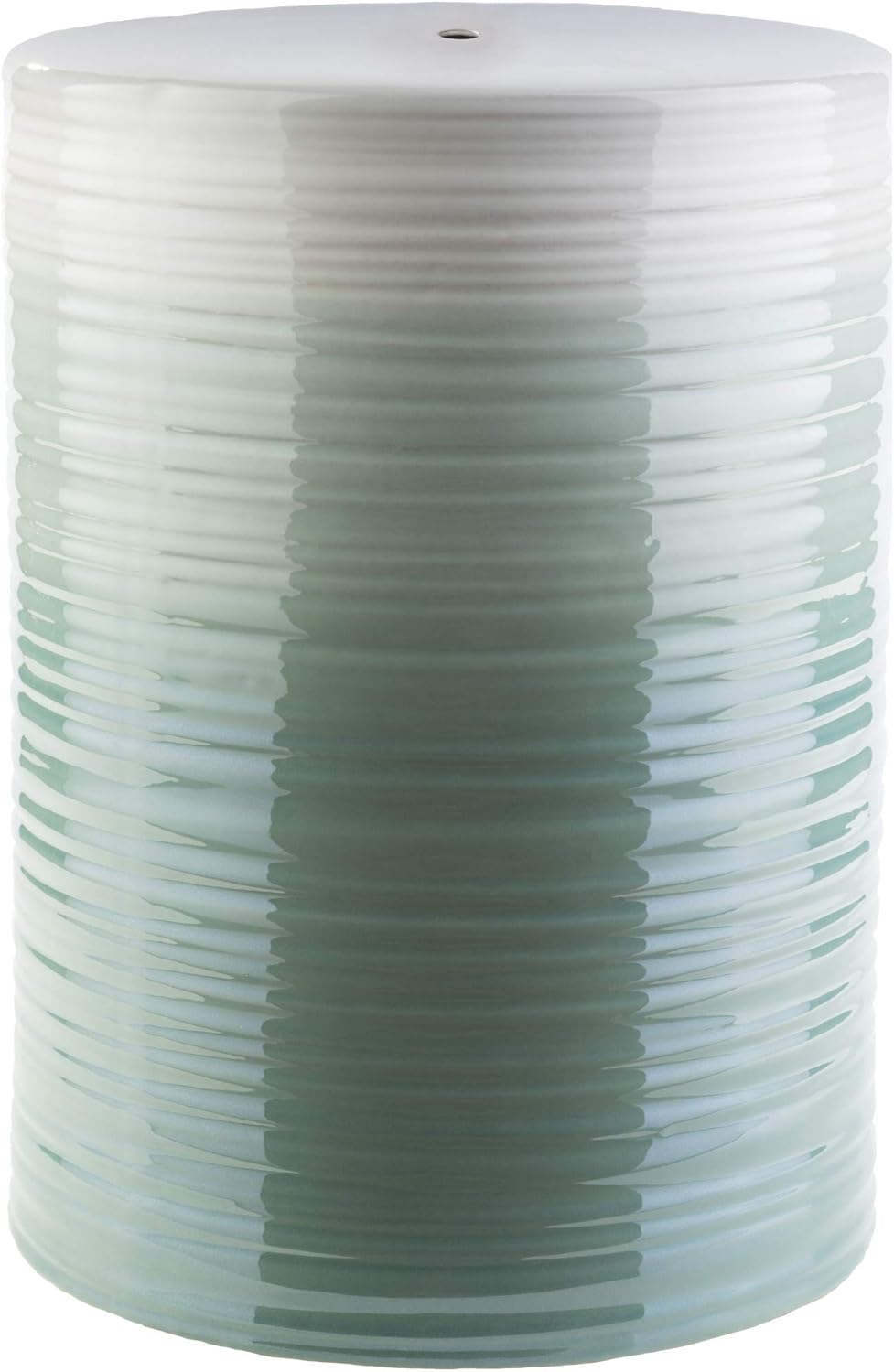 Artistic Weavers Reese Modern Ombre Garden Stool 18" H x 13" W x 13" D, Seafoam