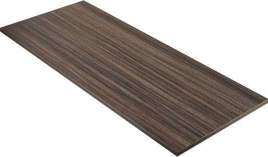 Kaboon Universal Tabletop 45"x20", Solid One-Piece Melamine Table Top, L-Desk Floating Desk DIY, Home and Office, Eucalyptus