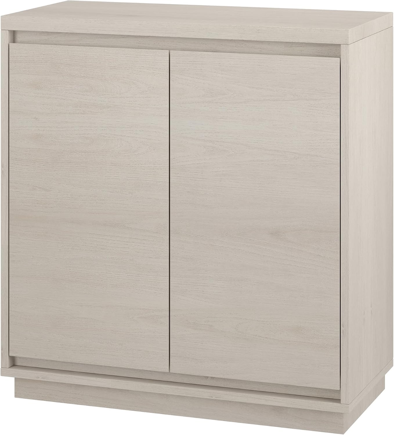Henn&Hart Presque Accent Cabinet, 30" Wide, Alder White