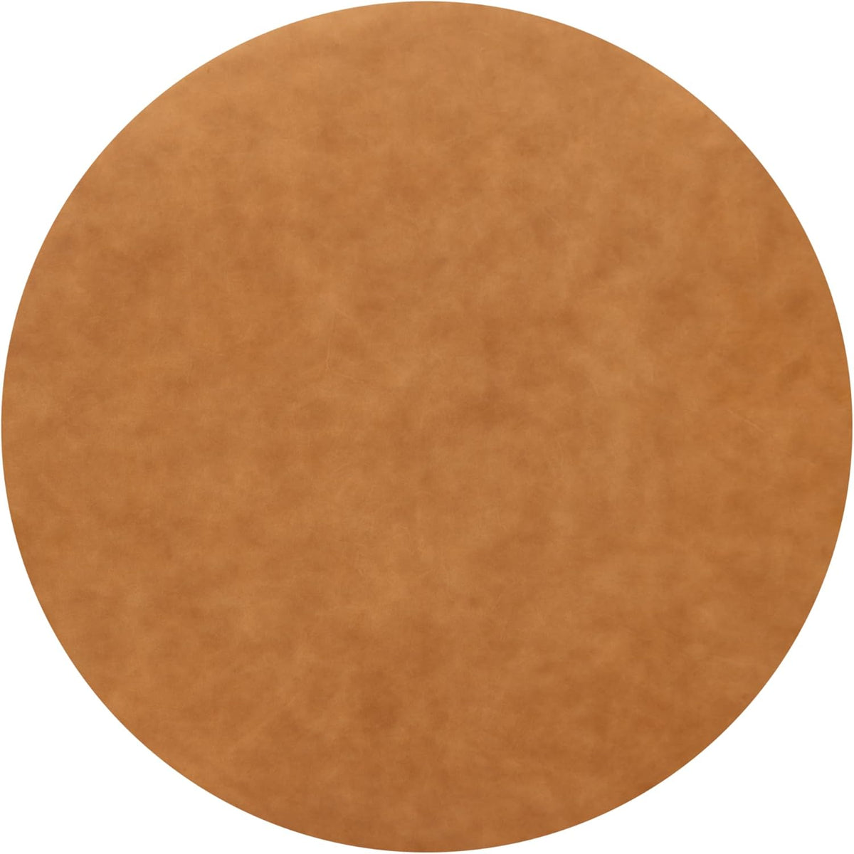 POLY & BARK Herve Storage Ottoman in Cognac Tan