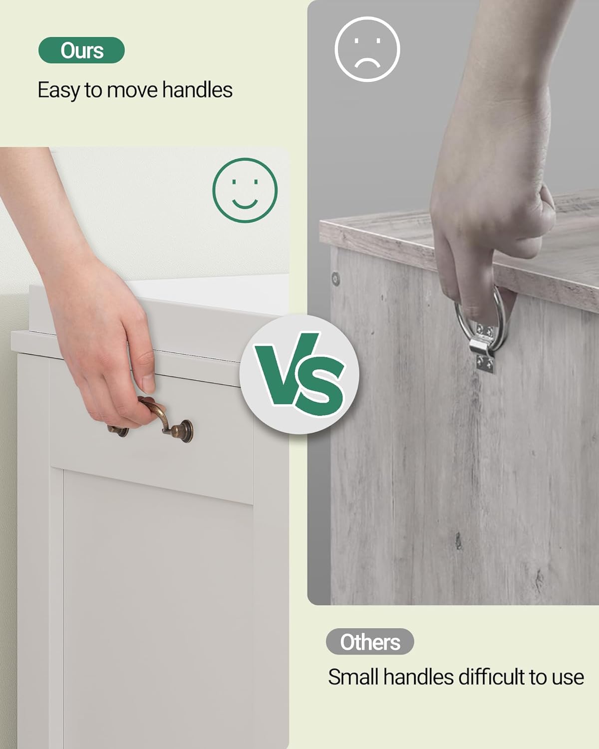 47.2" Storage Chest, Extra Large Storage Trunk with 2 Safety Hinges, Wooden Box Bench, Lift-Top Organizer Chest, Shoe Bench for Entryway, Bedroom, Living Room, White SB14503X