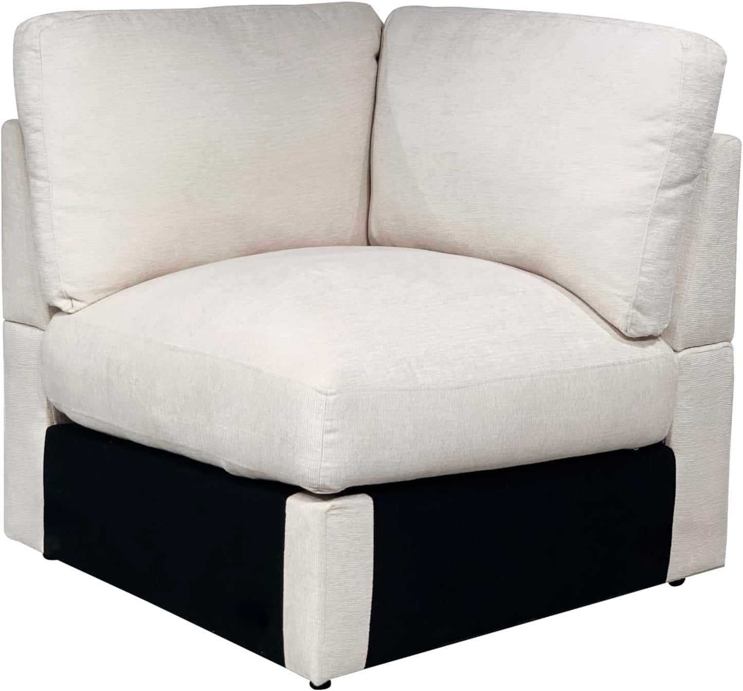 146" Convertible Sectional Sofa Couch,8 Seat Modular Living Room Furniture Sets with 2 Pillows & Ottoman,Chenille Upholstered Cloud Couches,Oversized L-Shaped Comfy Sofas,for Living Room,Beige