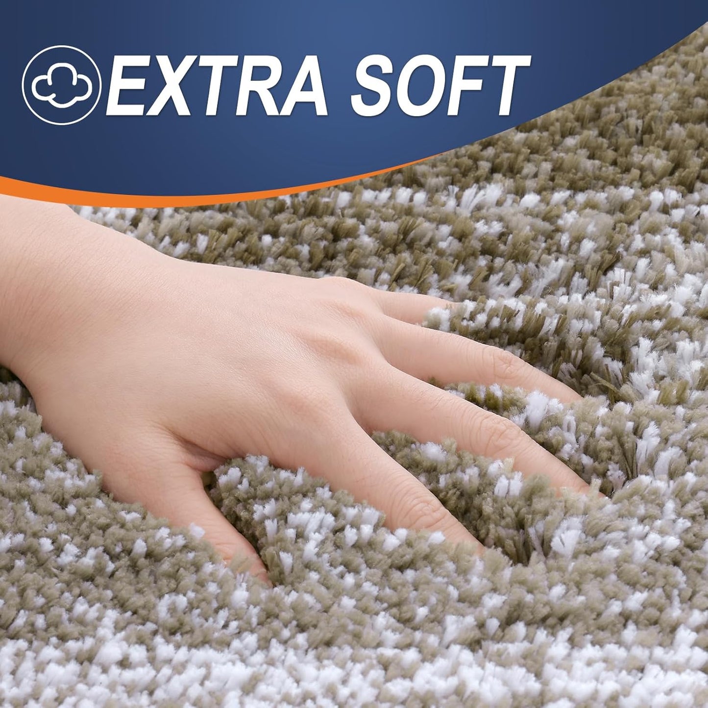 OLANLY Bathroom Rugs Mat 24x16, Extra Soft Absorbent Microfiber Bath Rugs, Rubber Backing, Quick Dry, Machine Washable Bath Mats for Bathroom Floor, Tub and Shower, Home Decor Accessories, Coffee