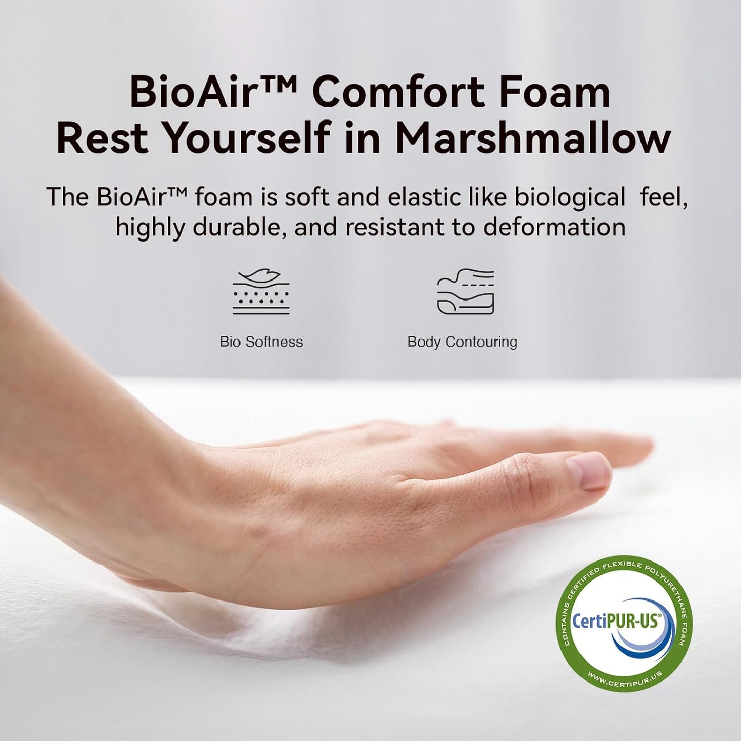 Novilla Queen Mattress, 6 Inch Queen Size Mattresses in a Box with Smarts™ Coil for Pressure Relief, Medium Firm Foam and Spring Hybrid Colchones with CertiPUR-US Certified for Kids