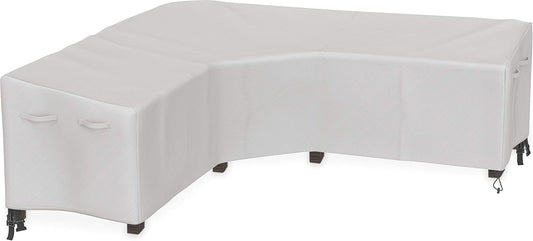 SIMPLE HOUSEWARE Patio V-Shaped Sectional Sofa Set Cover