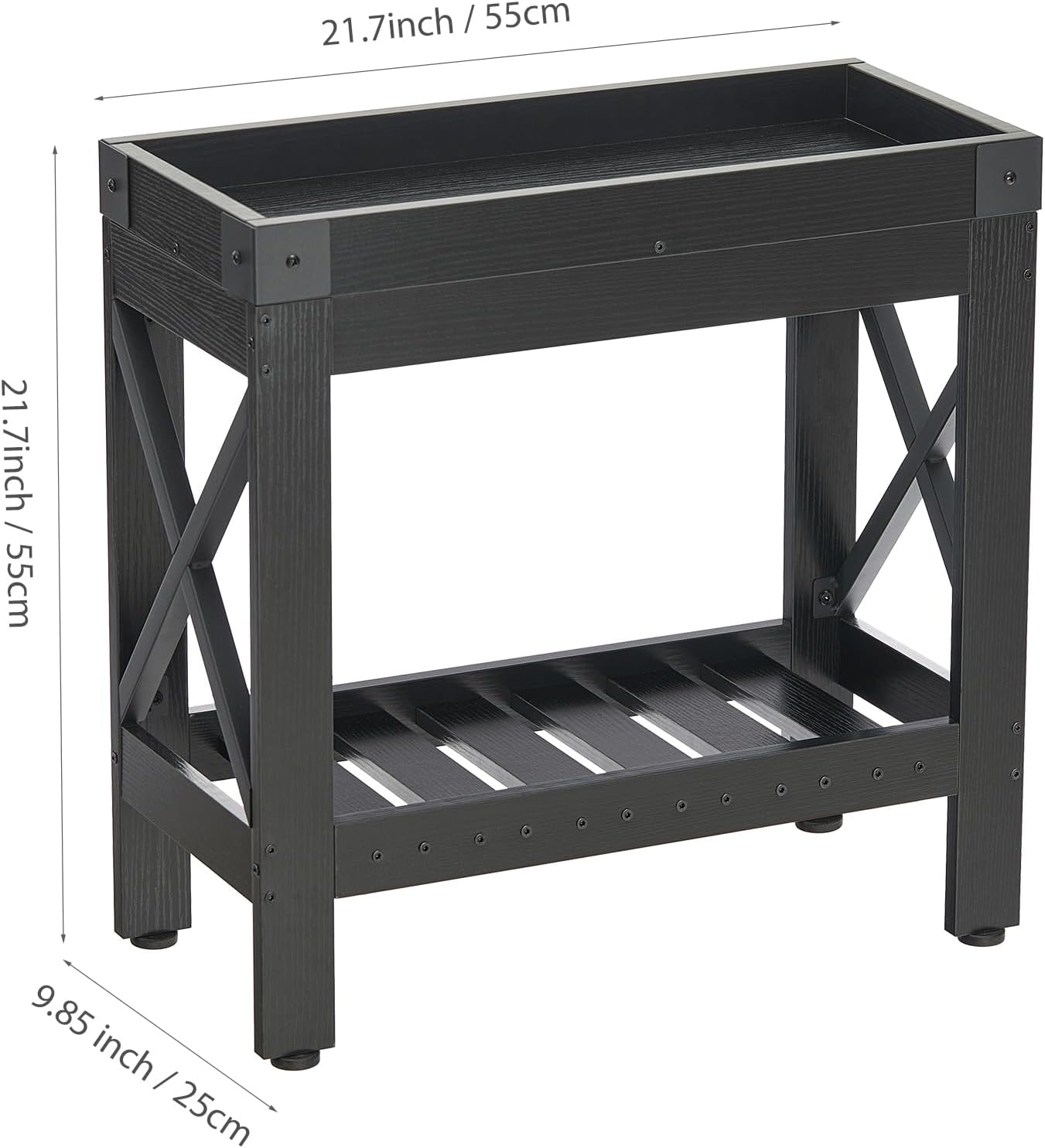 Narrow Side Table, End Table,Sofa Side Table, End Table Nightstand for Bedroom, Living Room, Small Spaces