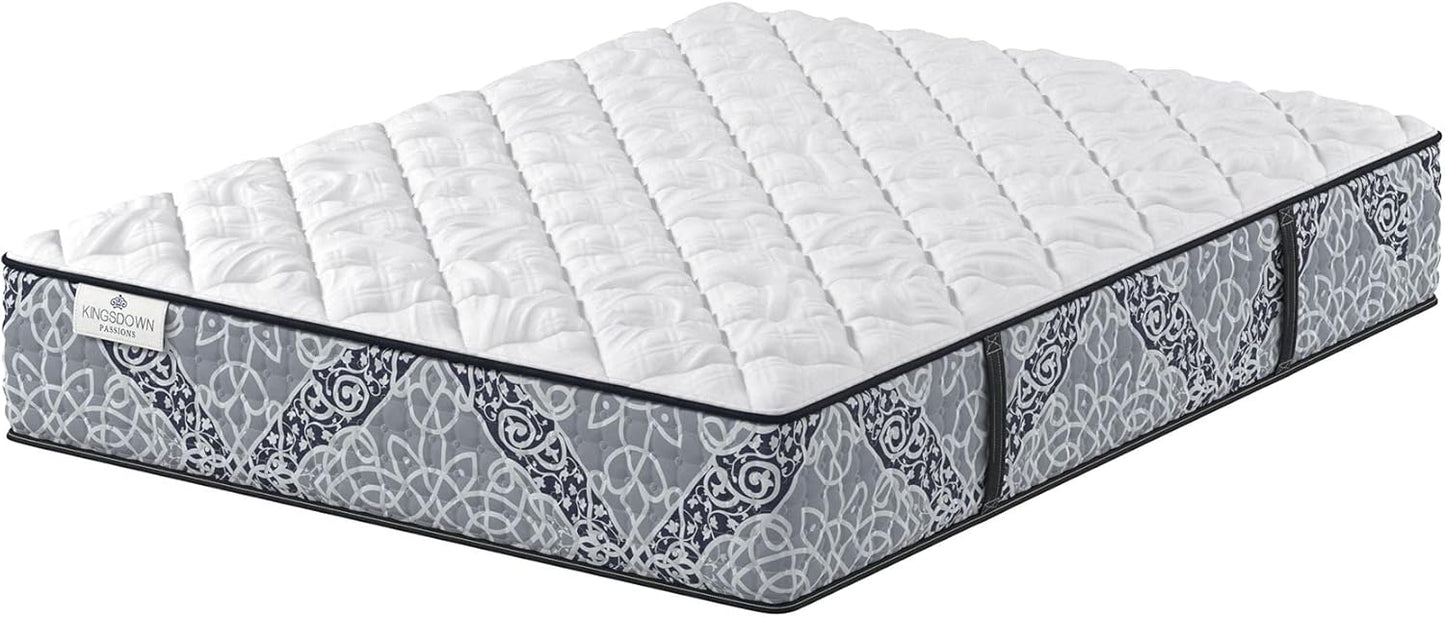 Kingsdown Firm Hybrid Mattress California King Cooling Gel Memory Foam Layer Multi-Layered Motion Isolation Cool Sleep Quilted Top Luxury Mattresses, 13.5-Inch Passions Merridale