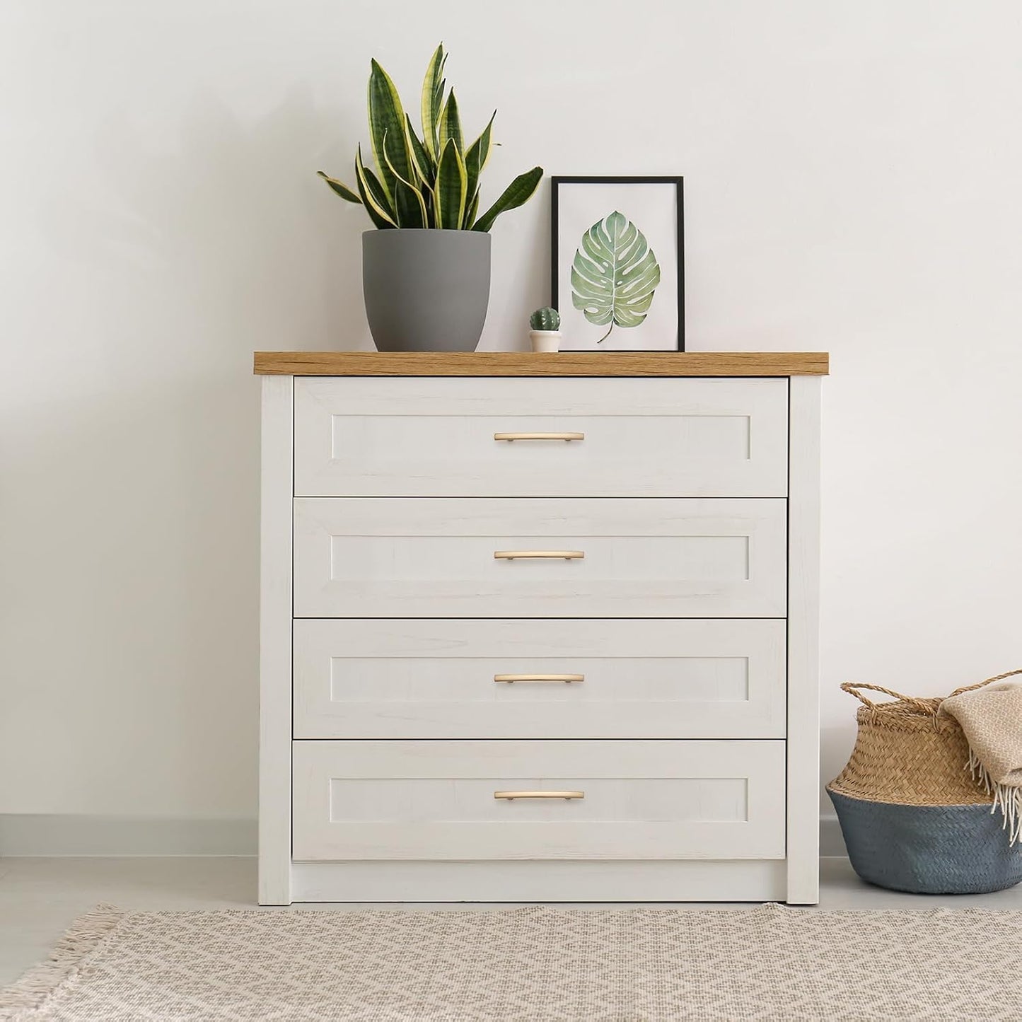 25 Pack Cabinet Handles 4" Hole Center - Curved Cabinet Pulls Champagne Bronze Drawer Pulls for Kitchen Cupboard Solid Handles for Dresser Drawer Arch Closet Hardware