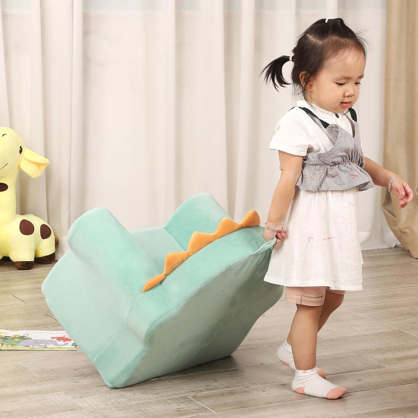 Cuddly Toddler First Chair, Premium Character Chair, Dinosaur, 18 Month up to 3 Years