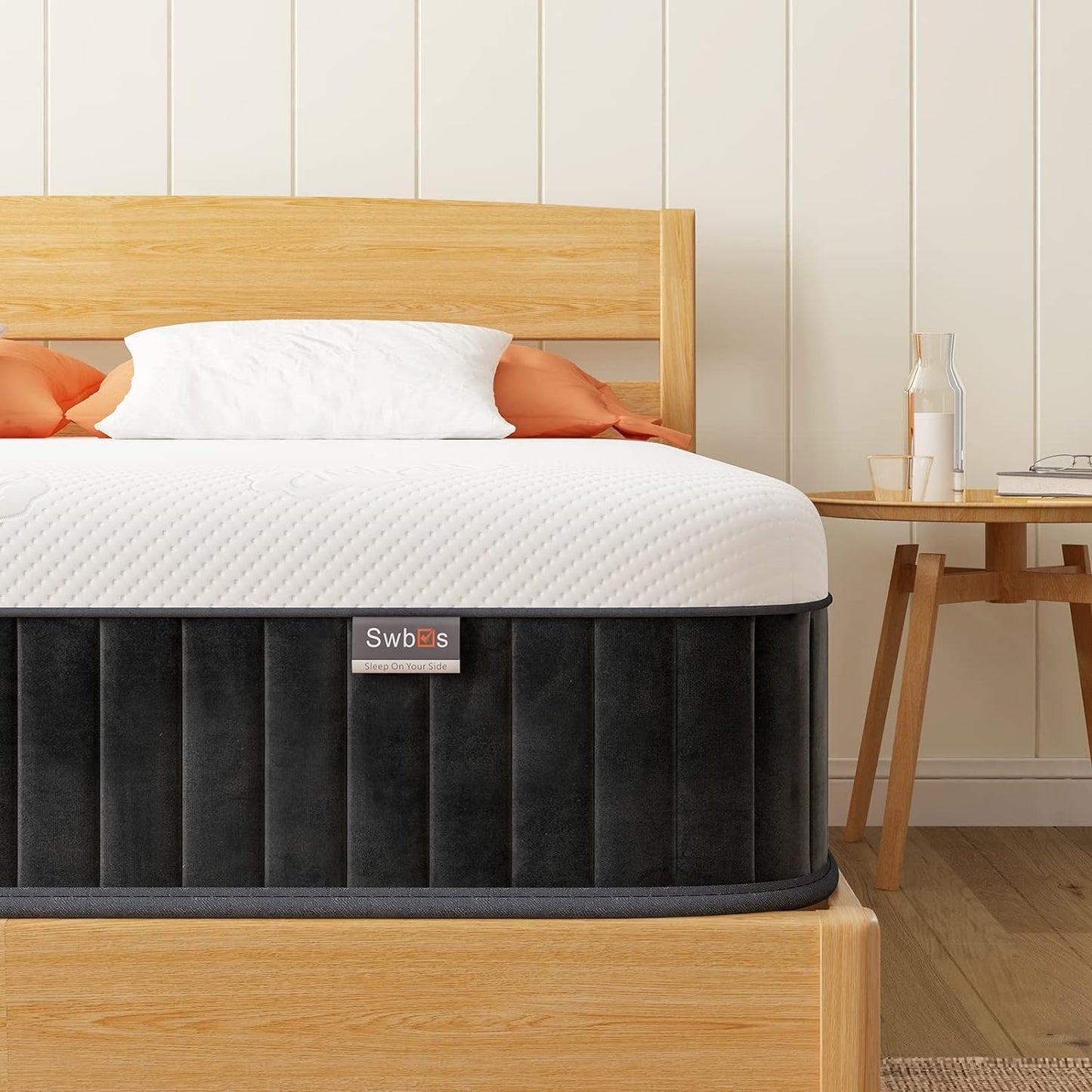 Firm Double Mattress, 12 Inch Memory Foam Full Size Mattress, Full Bed Mattress in a Box,Pressure Relief & Firm Mattress Double Size