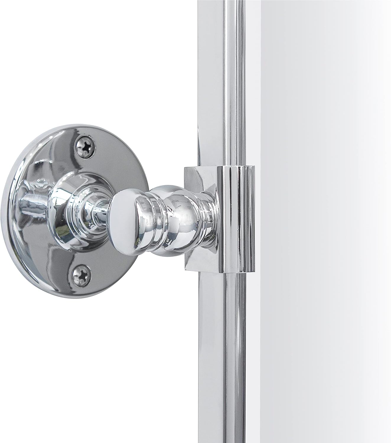 TEHOME 30x40'' Chrome Pivot Mirror Bathroom Tilt Vanity Mirror Large 40x30'' Polished Nickel Metal Framed Rectangle Tilting Beveled Vanity Mirrors for Wall, Vertical