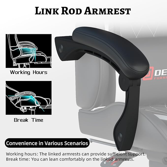 Ergonomic Gaming Chair with Footrest and Lumbar Massage, Racing Office Chair, High Back Computer Desk Chair with Headrest Pillow for Adults, Video Game Chair for PC Gamer (1001-White)