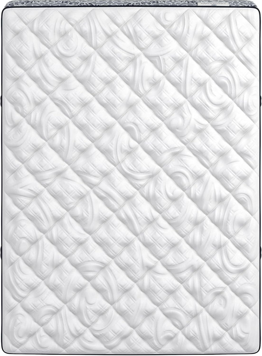 Kingsdown Cushion Firm Hybrid Mattress California King Cooling Gel Memory Foam Layer Multi-Layered Motion Isolation Cool Sleep Quilted Top Luxury Mattresses, 13.5-Inch Passions Merridale