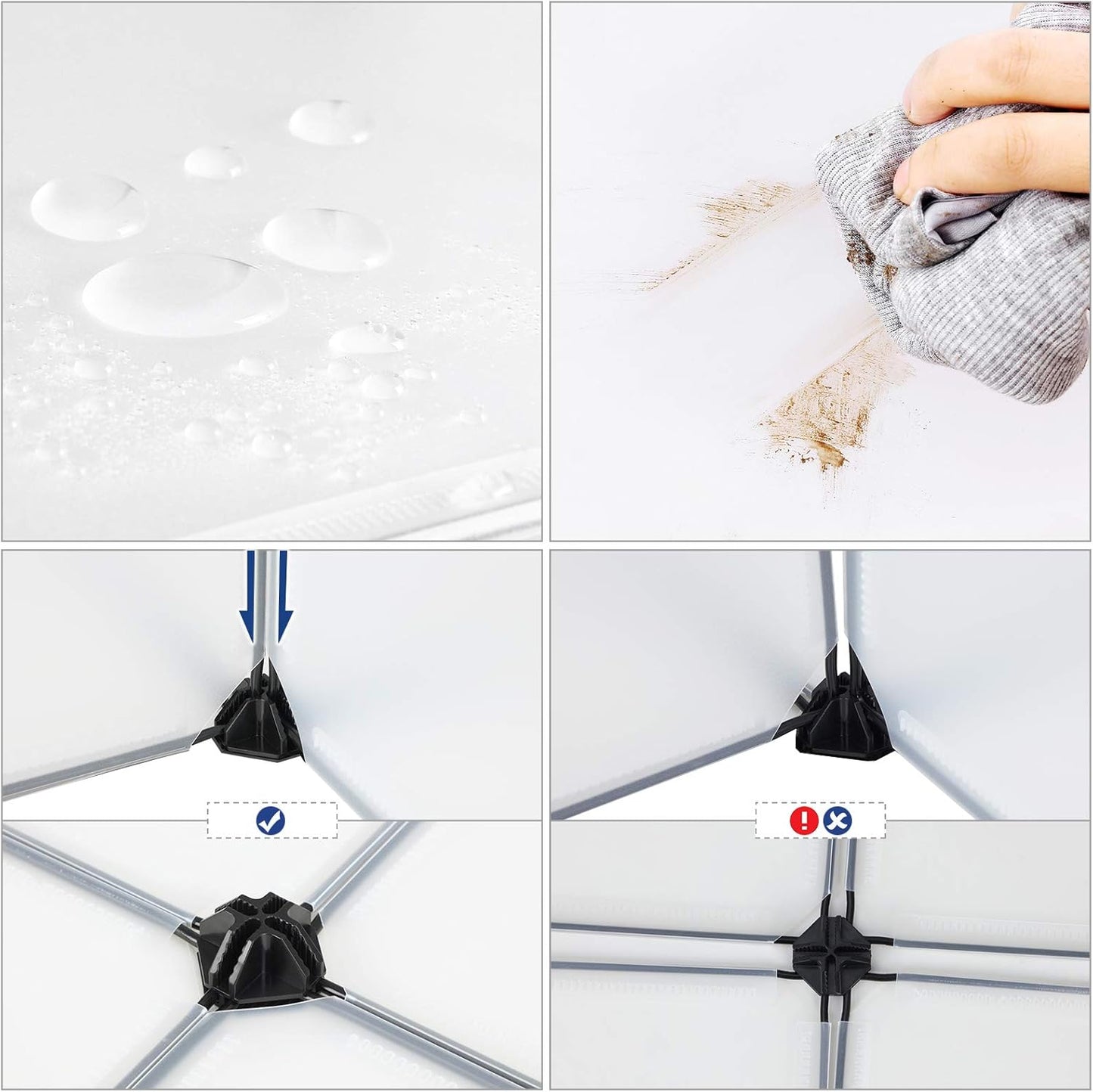 SONGMICS Cube Storage Organizer, Set of 12 Plastic Cubes, Book Shelf, Closet Organizers and Storage, Room Organization, Bedroom Living Room, 12.2 x 36.6 x 48.4 Inches, White ULPC34L