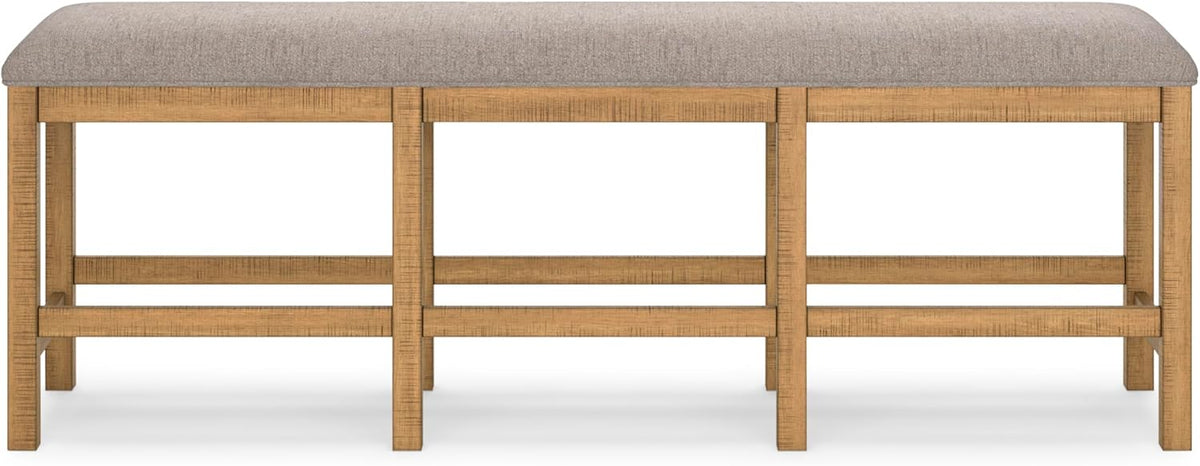 Signature Design by Ashley Havonplane 72" Counter Height Dining Bench, Brown