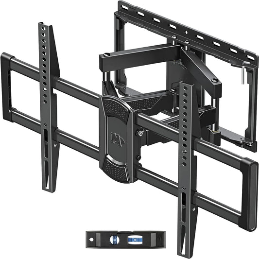 Mounting Dream UL Listed TV Wall Mount for Most 42-84 Inch TV, Full Motion TV Mount with Swivel and Tilt, Wall Bracket with Articulating Dual Arms, Fits 16inch Studs, Max VESA 600X400 mm, 100 lbs