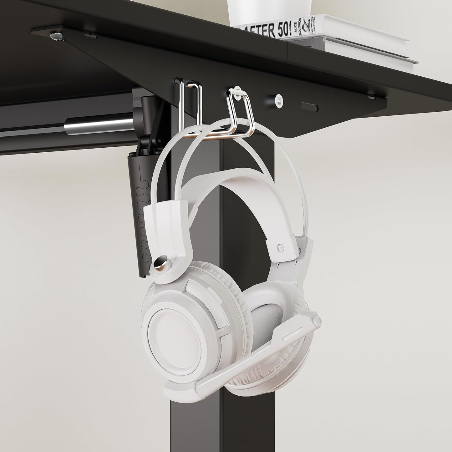 Electric Standing Desk Adjustable Height, 32x20 Inches Sit Stand up Desktop for Home Office, Ergonomic Rising Computer Table with Memory Preset, Black