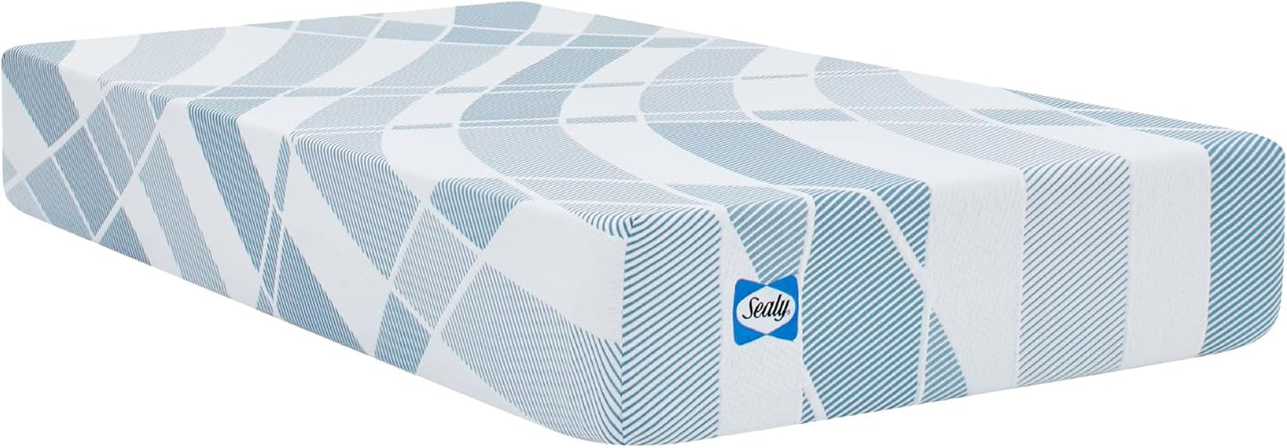 Sealy Dreamlife 10” Hybrid Mattress-in-a-Box, King, SealyComfort Gel Memory Foam, SealyResponsive Encased Coils, Surface-Guard Technology
