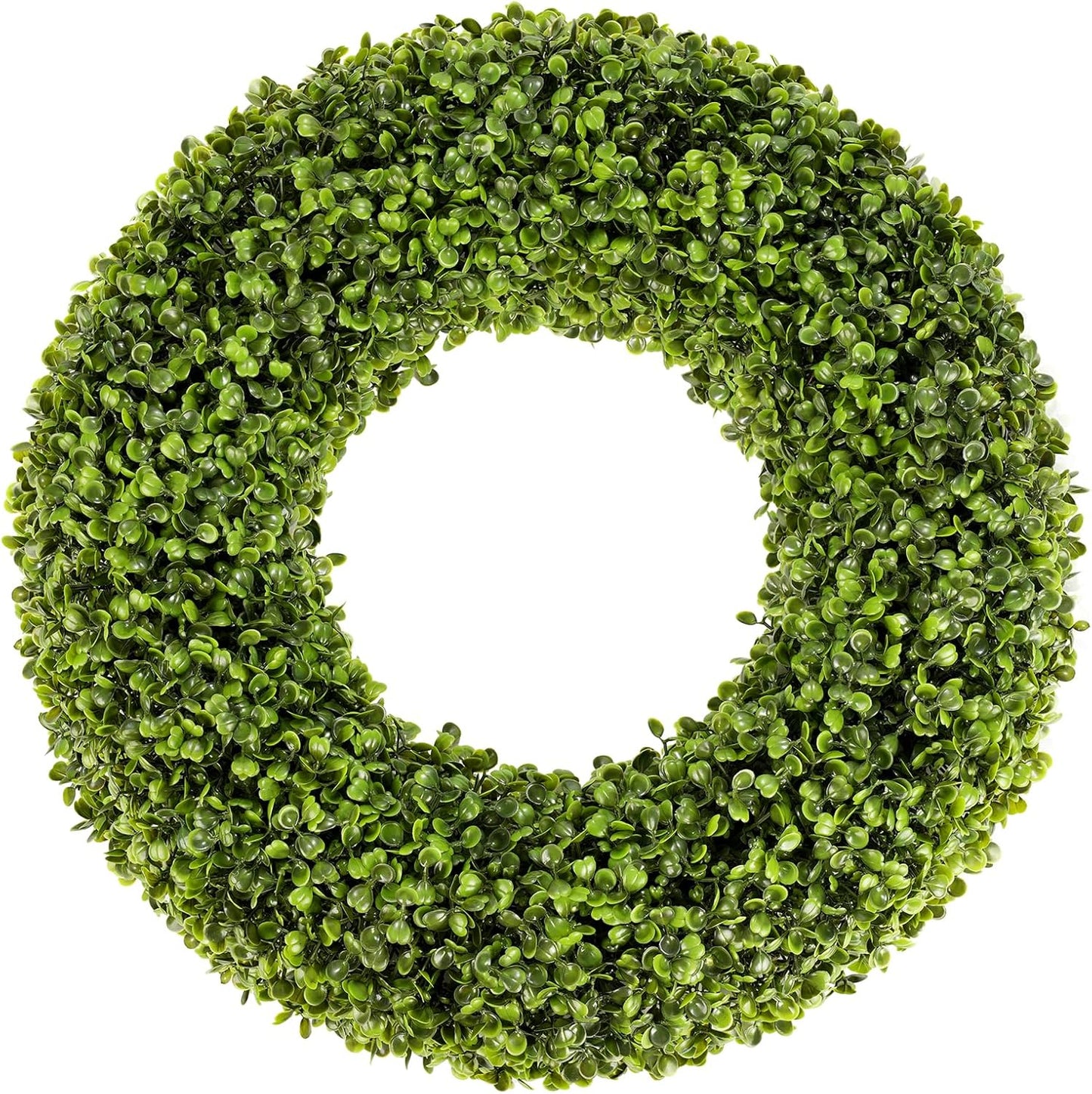 Boxwood Wreath - 20inch Outdoor/Indoor All Seasons Decor