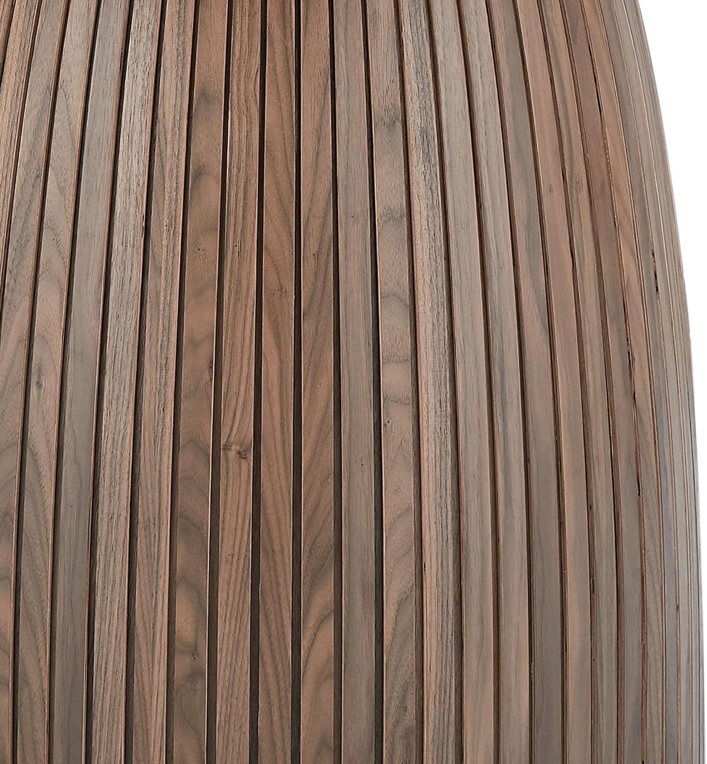 Modern Wooden Mushroom-Shape Round Dining Table, Home Kitchen Furniture Diningtable Natural Wood Grain Variation Tabletop and Circular Leg for Living Space