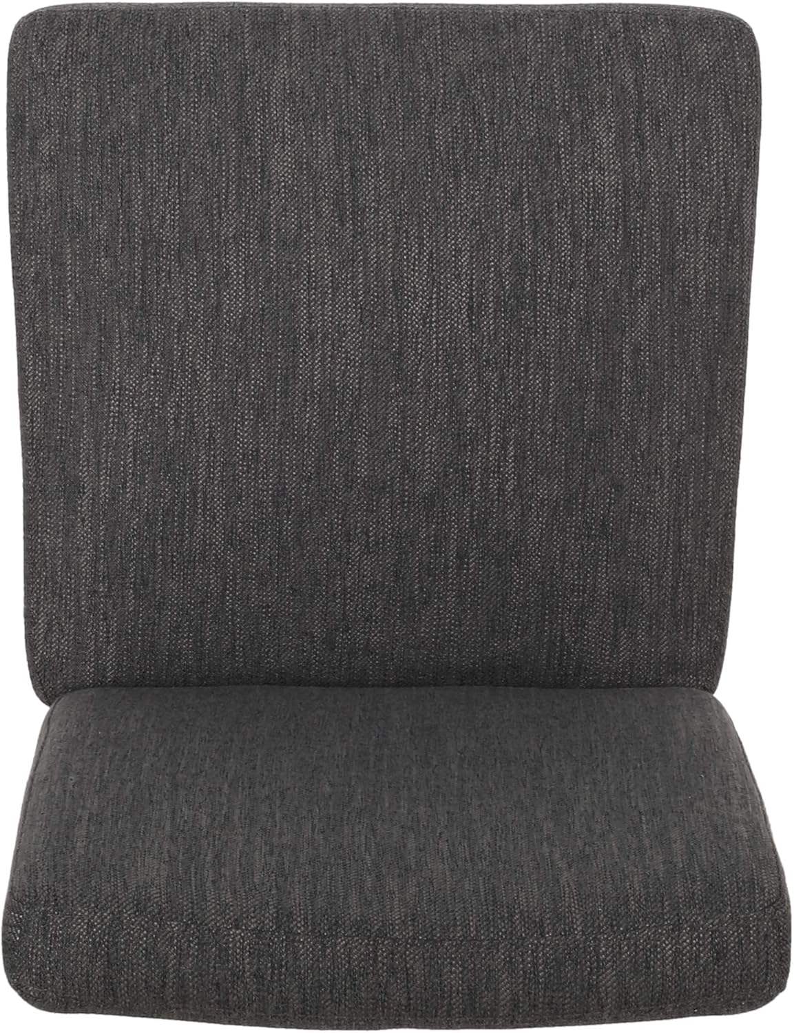 Christopher Knight Home Kuna Contemporary Upholstered Dining Chair (Set of 2), Charcoal + Gray