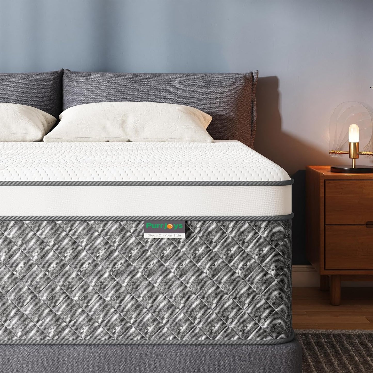 14 Inch Full Mattress, Cooling-Gel Memory Foam and Pocket Spring Hybrid Mattress, Full Bed Mattress in a Box, CertiPUR-US Certified, Medium Firm