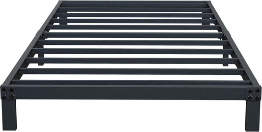 7 Inch XL Twin Bed Frames No Box Spring Need, Low Profile Metal Platform Twin XL Size Bed Frame, Heavy Duty Support Bedframes Twin XL, Easy Assembly