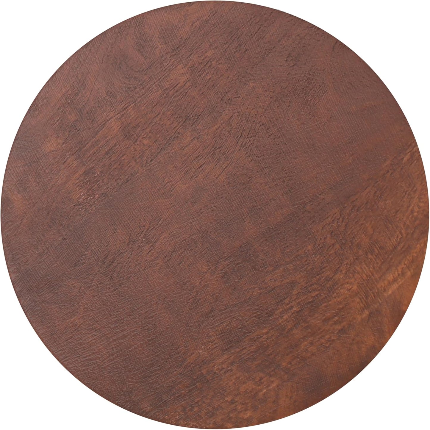 SIMPLIHOME Boyd 13-inch Wide Solid Mango End Table in Warm Dark Brown, Contemporary-Style Accent Table for Living Room, Bedroom, or Family Room, Assembled