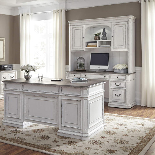 Liberty Furniture Industries Magnolia Manor Complete 5 Piece Desk