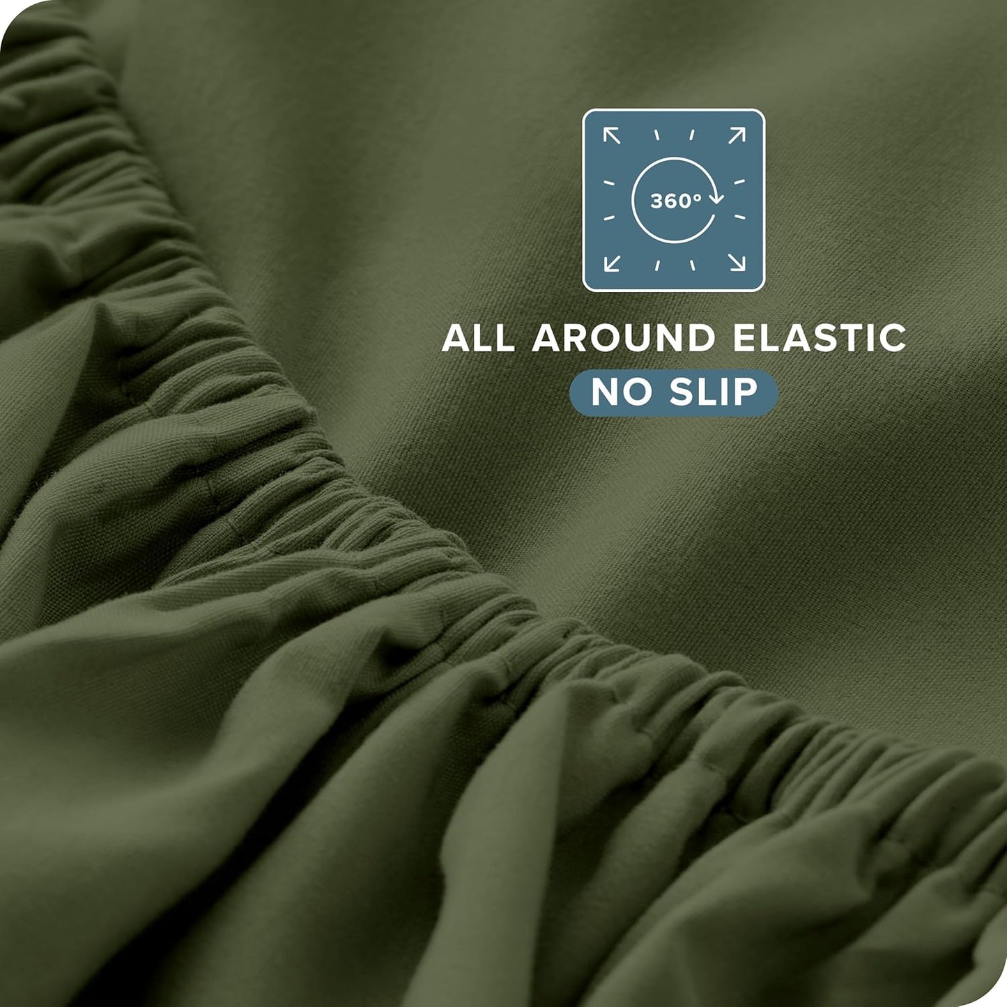 Bare Home Full Sheet Set - Luxury 1800 Ultra-Soft Microfiber Full Bed Sheets - Double Brushed - Deep Pockets - Easy Fit - 4 Piece Set - Bedding Sheets & Pillowcases (Full, Cypress)