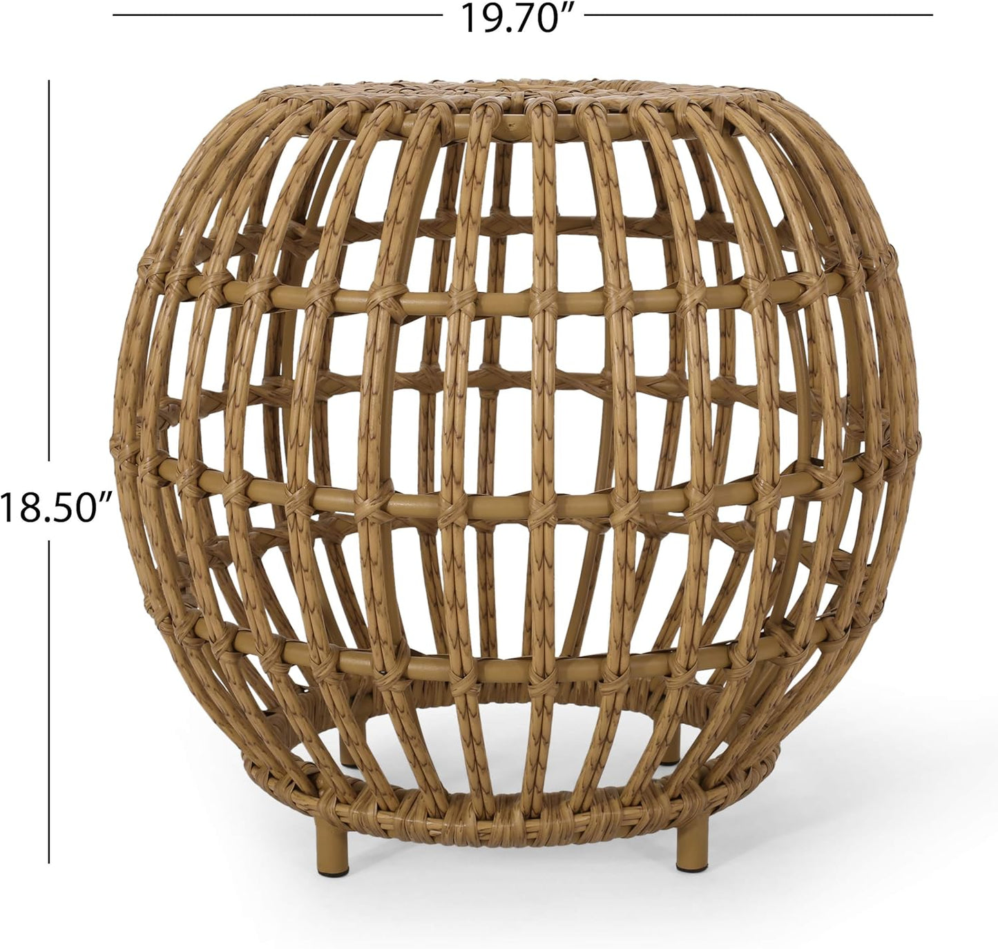 Christopher Knight Home Side Table, Light Brown
