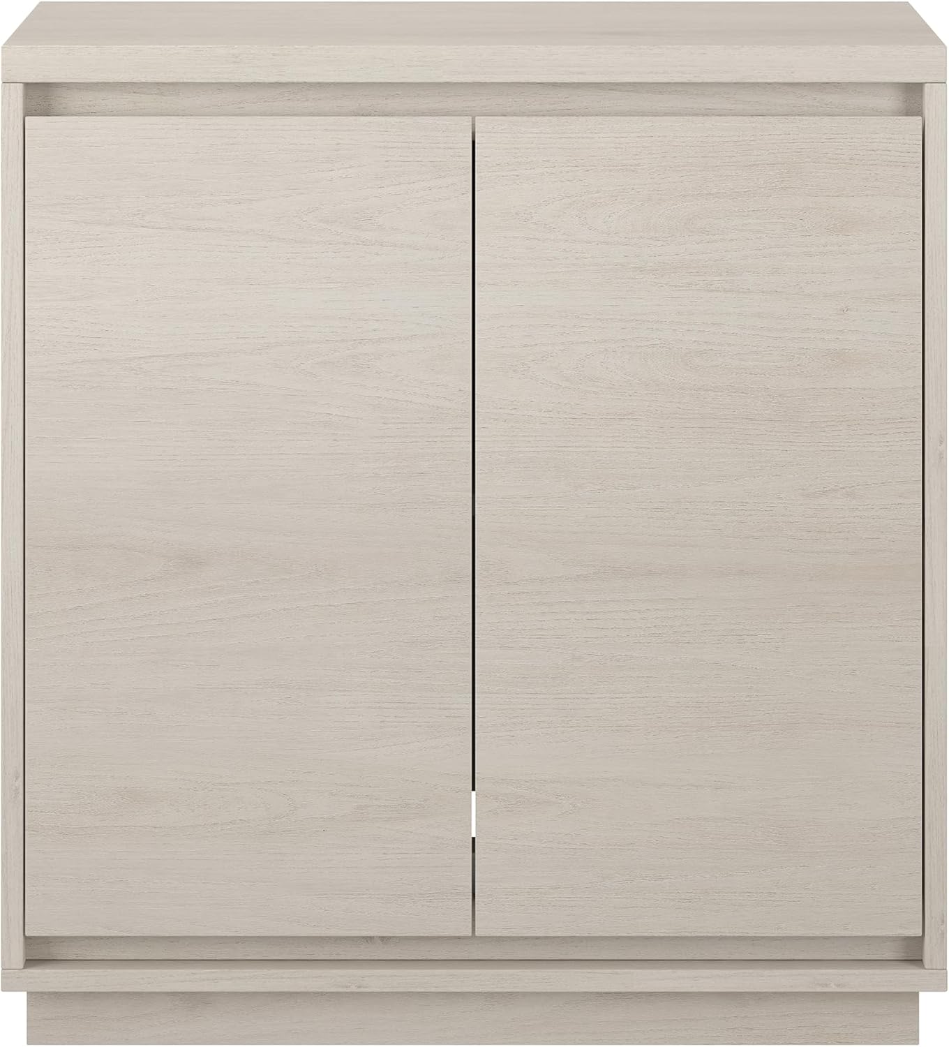 Henn&Hart Presque Accent Cabinet, 30" Wide, Alder White