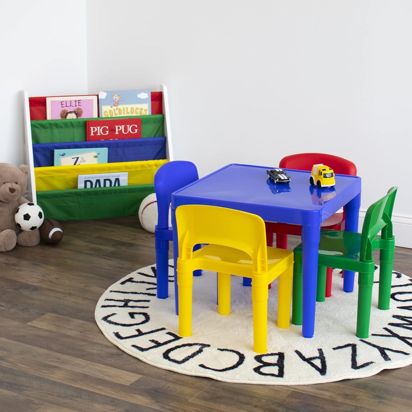 Primary Plastic Activity Table & 4 Chairs