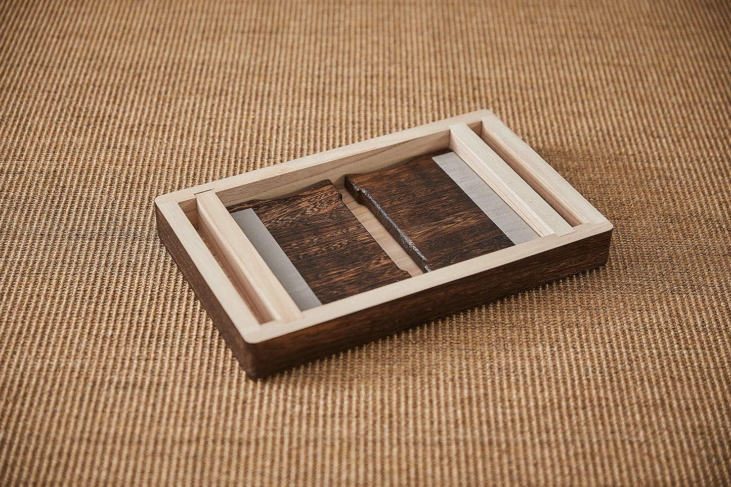 Wood Step Stool, Portable Rectangle Bed Stool, Small Step Ladder for Kitchen & Bathroom, Foot Rest Stool Under Desk, Large Surface, Strong and Durable