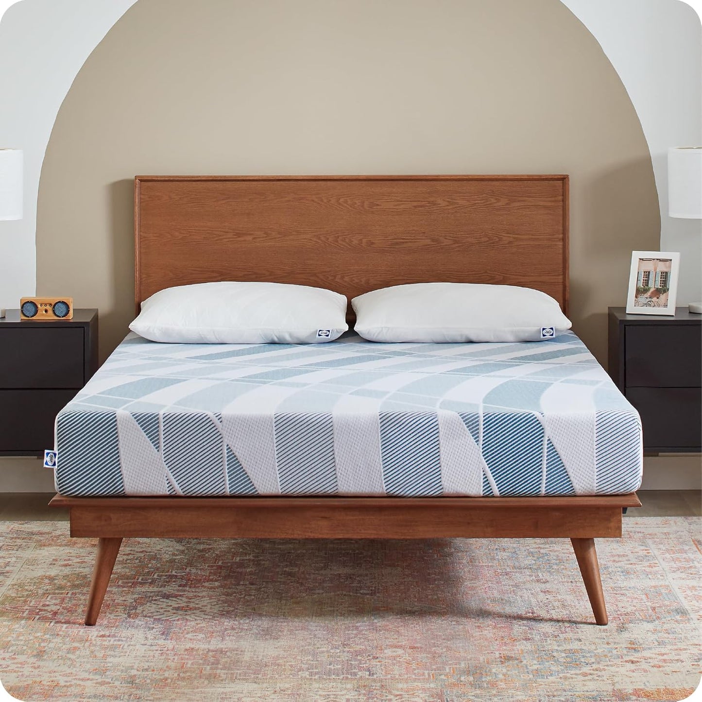 Sealy Dreamlife 8” Foam Mattress-in-a-Box, Twin XL, SealyComfort Gel Memory Foam, Surface-Guard Technology, Breathable Comfort
