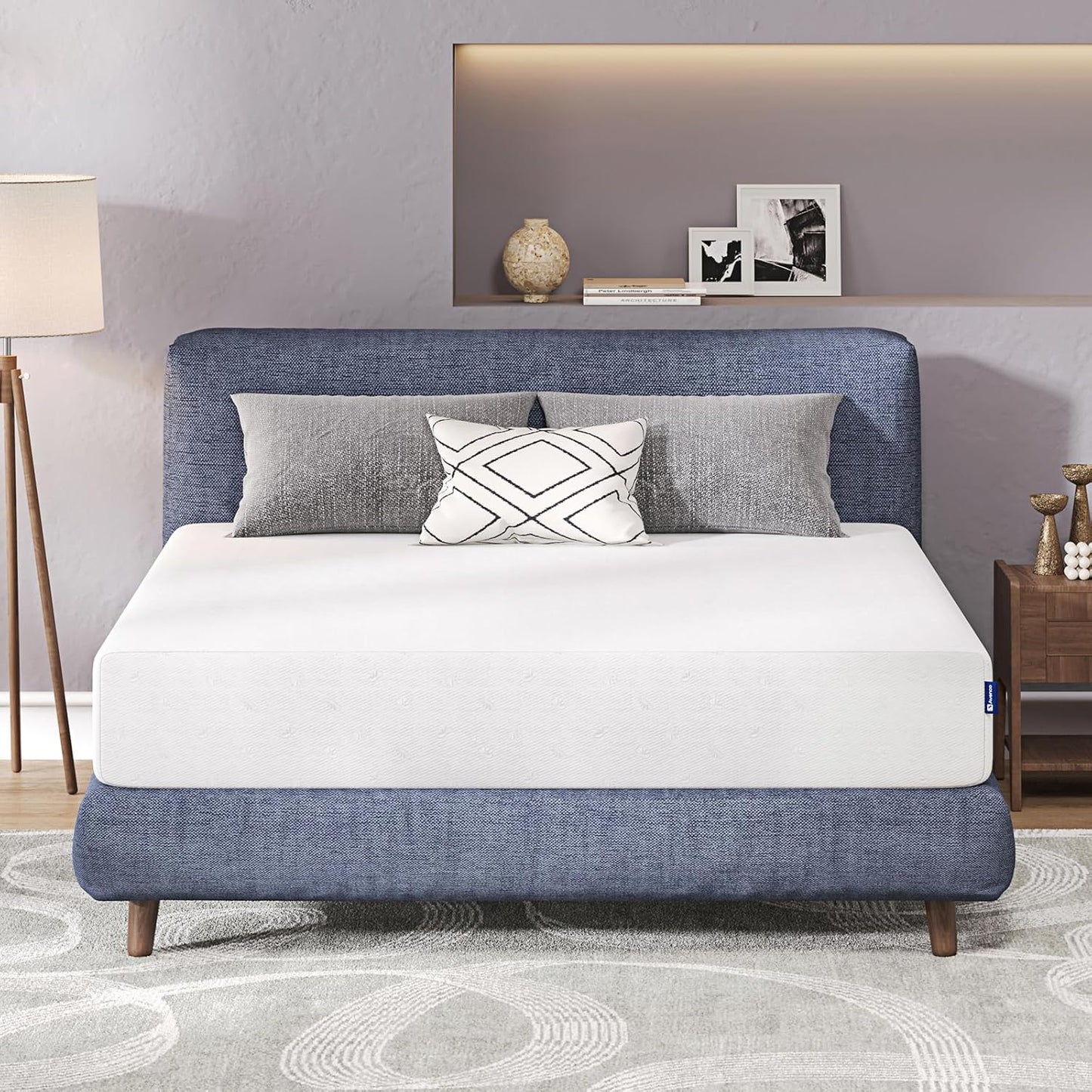 Avenco King Mattress, 14 Inch Memory Foam Mattress in a Box for Refresh Sleep & Pressure Relief, CertiPUR-US Certified Medium Firm King Size Mattresses