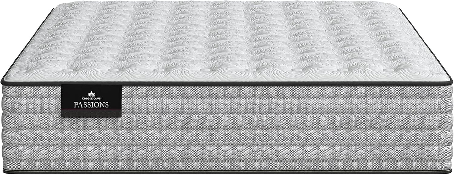 Kingsdown Passions Aspiration 14" Firm Hybrid Mattress, Full,Tan