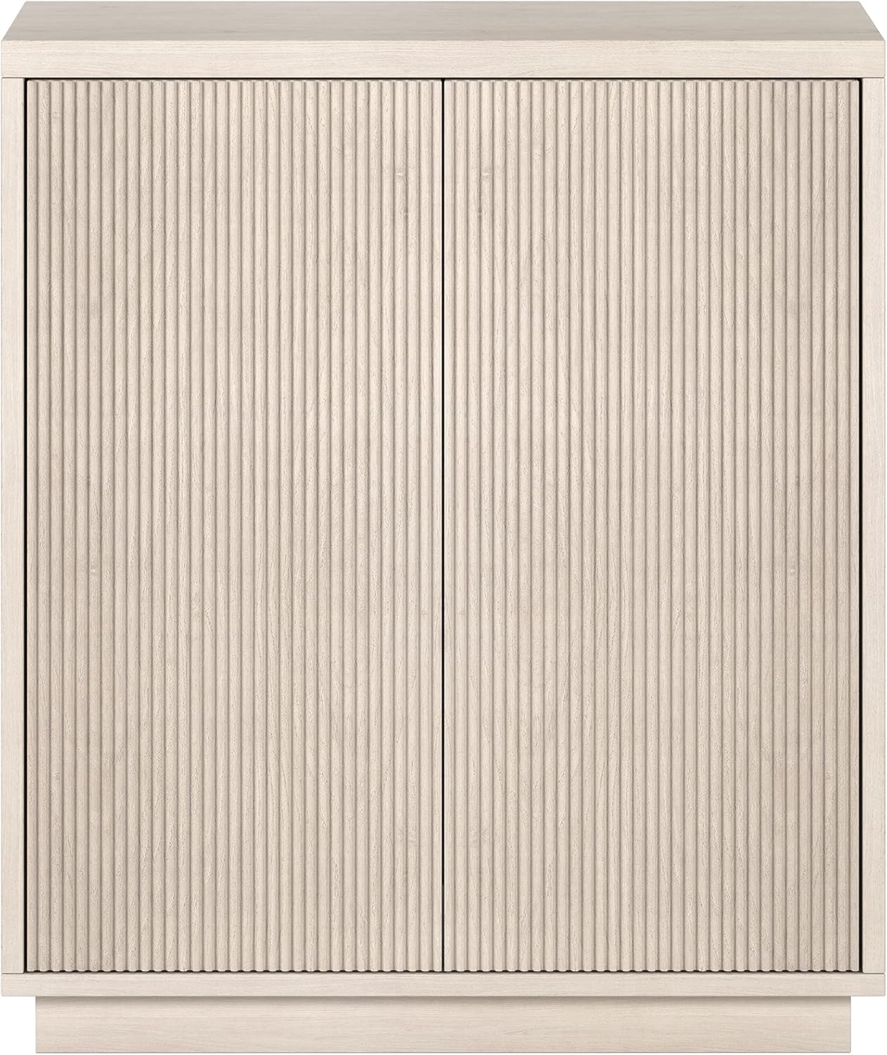 Henn&Hart Alston Accent Cabinet, 28" Wide, Alder White